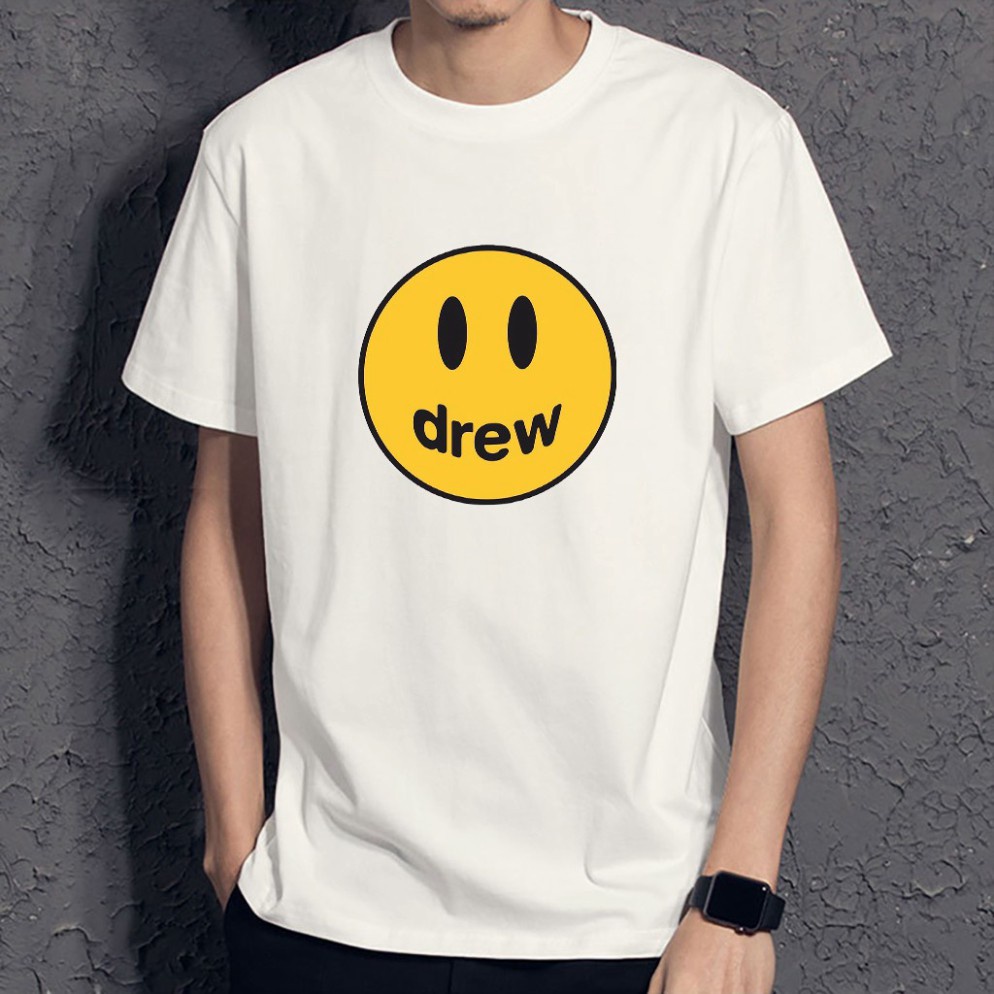 Áo thun Unisex in hình DREW mặt cười