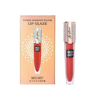 MS0038 Son kem lì MACK ANDY mềm mịn như nhung bảng màu 5 màu cực hot trang điểm cho đôi môi quyến rũ