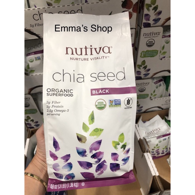 [Chia Seed] Hạt Chia Seed Black - Sản Phẩm Từ Mỹ 1.36kg