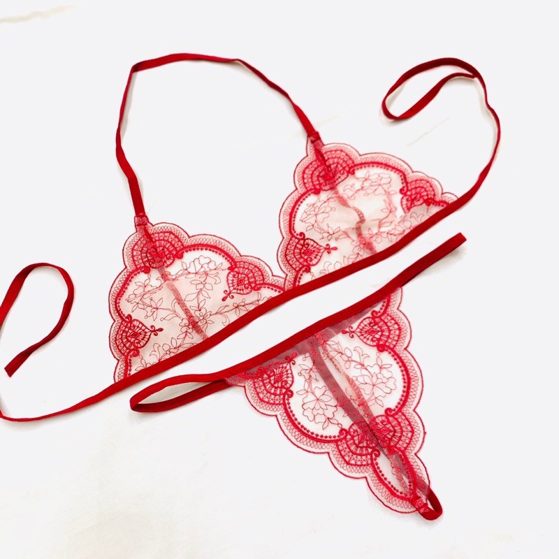 Set Bralette mỏng 2 mảnh cột dây Killer Set Bralettehousevn | BigBuy360 - bigbuy360.vn