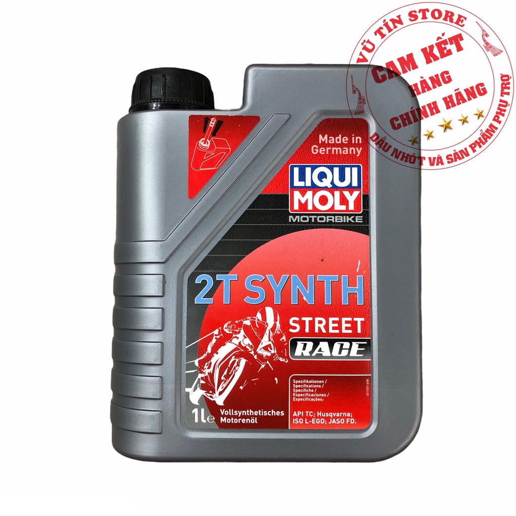 NHỚT XE 2 THÌ MOTORBIKE 2T SYNTH STREET RACE LIQUI MOLY