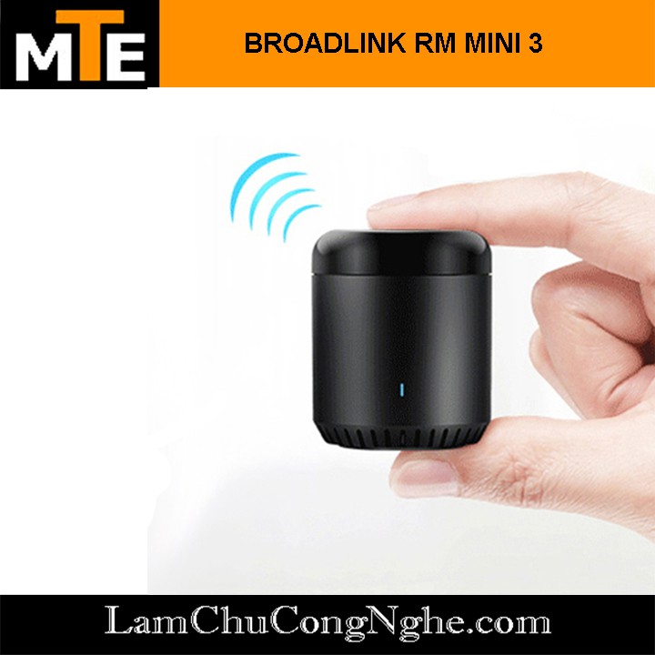 Bộ điều khiển hồng ngoại Broadlink RM Mini 3 điều khiển từ xa qua wifi - ứng dụng nhà thông minh ( BẢN NỘI ĐỊA )