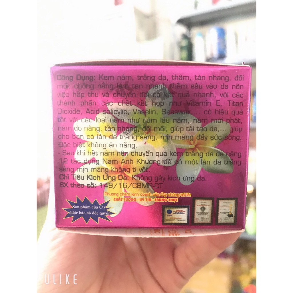 ốc sên sữa dê Q10 nám-trắng da-thâm 12g [ chuẩn hàng 100%]