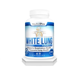 White Lung của NutraPro - Giải độc Phổi, Hỗ trợ Sức khỏe Phổi và đường hô hấp, tăng cường miễn dịch 60 viên