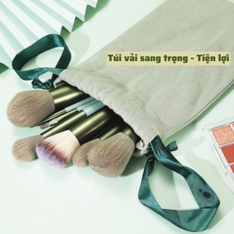 Cọ trang điểm IMA Store che khuyết điểm - bộ cọ trang điểm FIX 13 món hàng nội địa trung đầu cọ mềm mại