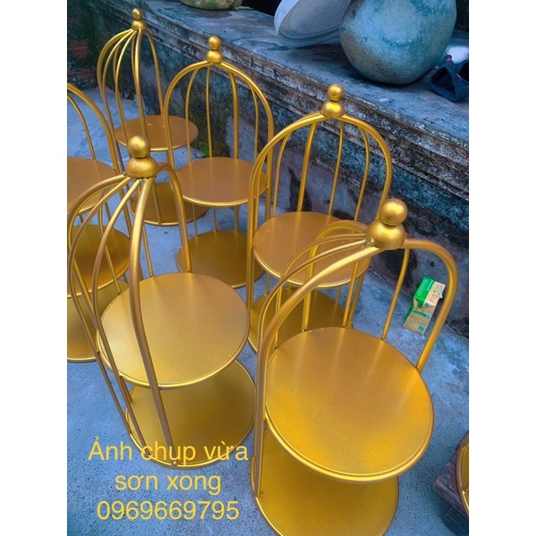 Kệ mỹ phẩm 3 tầng tròn 𝗦𝗼̛𝗻 𝗔𝗰𝗿𝘆𝗹𝗶𝗰 𝟮𝗞 𝗩𝗜𝗣 Noithatnhatnam, Kệ đựng mỹ phẩm