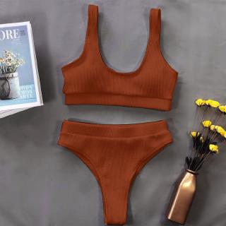 Bikini Màu Trơn Có Đệm Mút Gợi Cảm