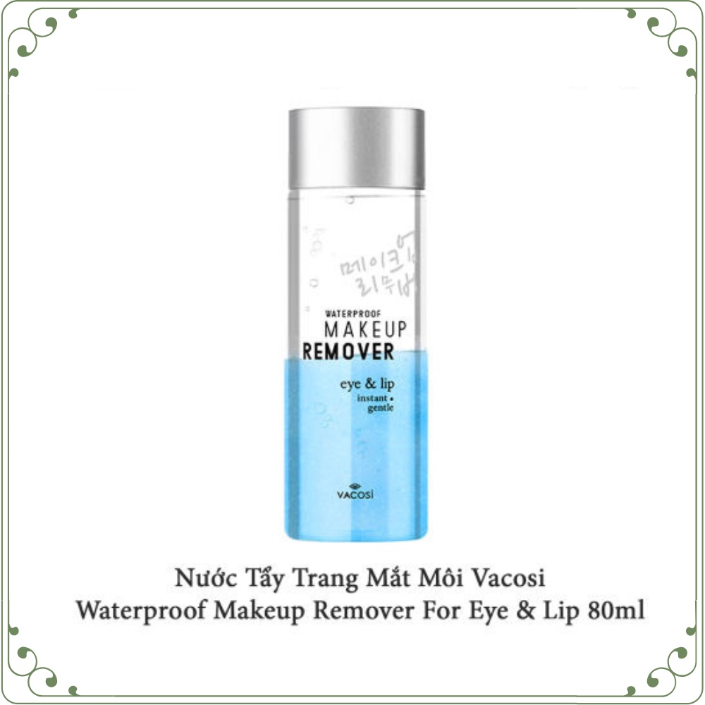 Tẩy trang Vacosi chuyên dụng mắt môi WATERPROOF MAKEUP VR01