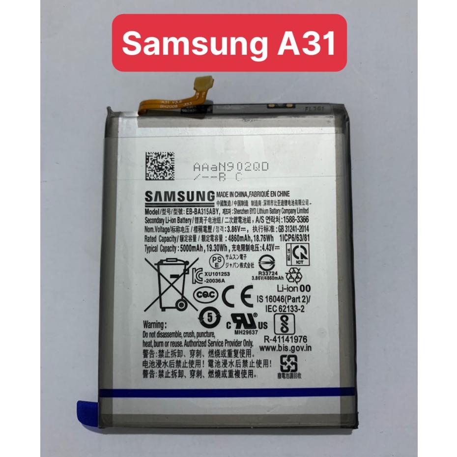 Pin Samsung A22 / A32 / A31 mã EB-BA315ABY Chính Hãng