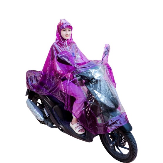 áo mưa choàng siêu dẻo 1 đầu cánh dơi có kinh đi ban đêm. có nắp sỏ gương , áo rộng 1.6 m tránh nước mưa tối đa