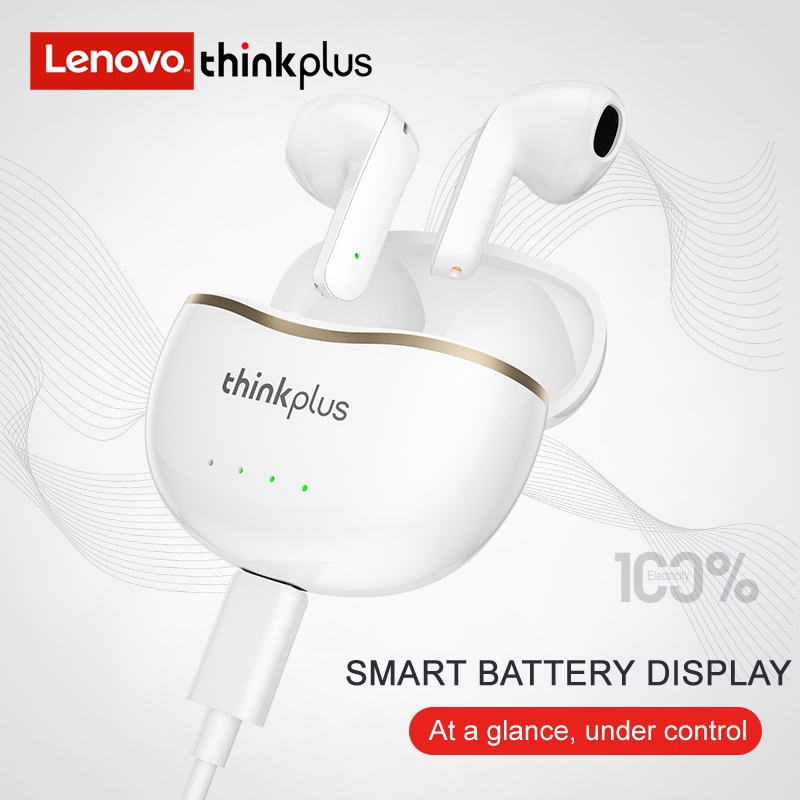 Nguyên bản Lenovo X16 pro TWS Earbuds BT 5.2 Thể thao chống nước Tai nghe Bluetooth chống ồn Tai nghe trong tai có micrô