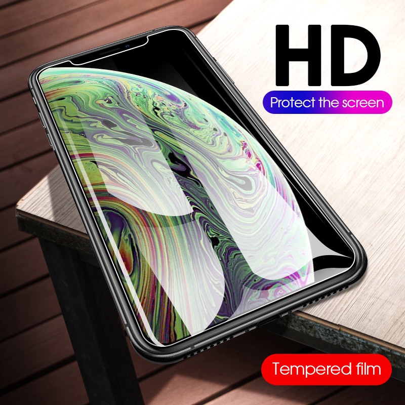 Miếng dán cường lực 9H cho màn hình điện thoại iPhone 8 7 6 6S Plus 5 5S SE 4S X XR XS Max