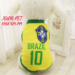 [SIÊU ĐẸP] ÁO CHO CHÓ HUSKY - Áo cầu thủ cho chó xudapet - XDP01ACP