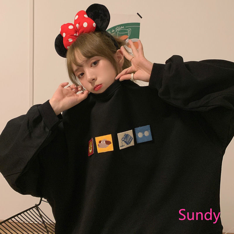 Áo Nỉ Phong Cách Nhật Bản Xinh Xắn Cho Nữ | BigBuy360 - bigbuy360.vn