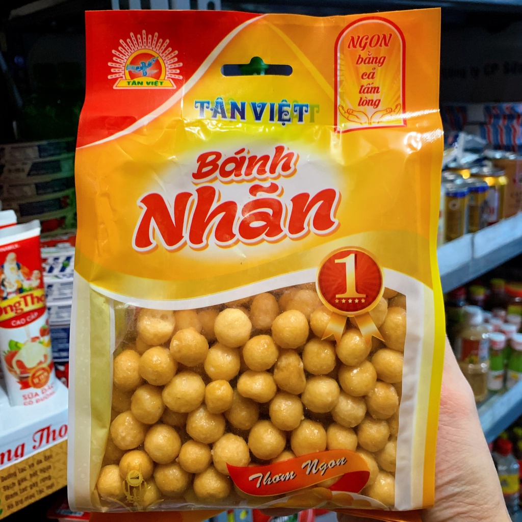 Bánh Nhãn Tân Việt Thơm Ngon Gói 160g
