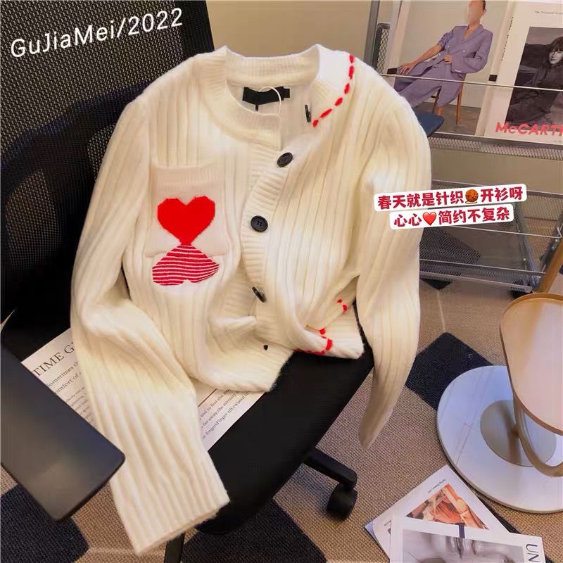 Áo Khoác Cardigan Dệt Kim Dáng Ngắn Thiết Kế Trẻ Trung Cho Nữ  tao bao