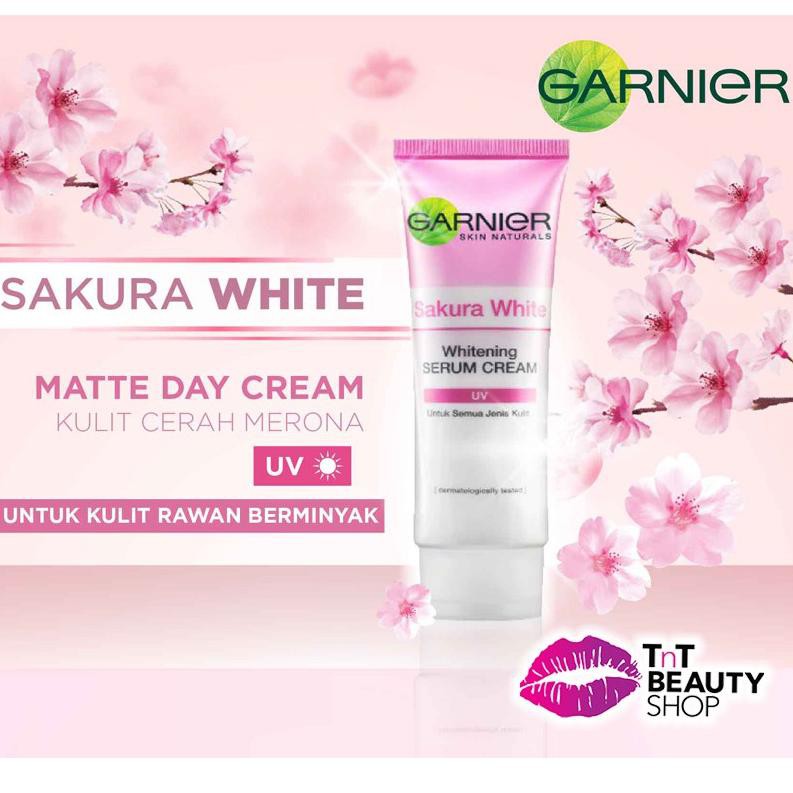 (Hàng Mới Về) Serum Garnier Lễ Hội Sakura Làm Trắng Da Chống Tia Uv 20ml