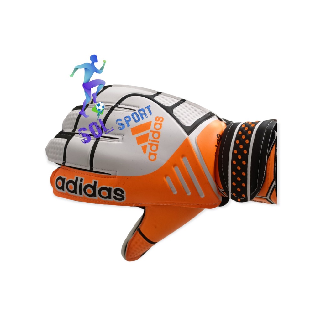 Găng thủ môn cao cấp có xương đỡ trợ lực ngón bắt dính - solsport - baxusport