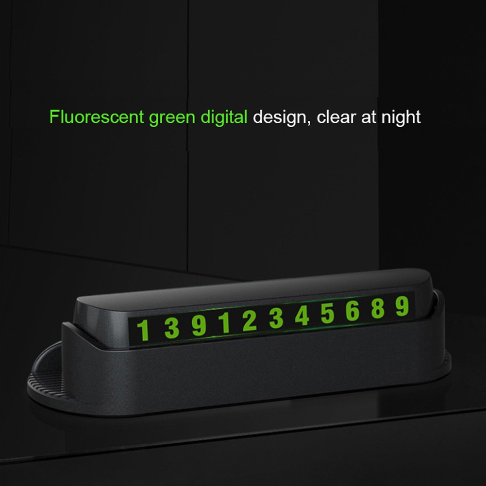 Bảng số kiêm giá đỡ điện thoại gắn xe ô tô tiện dụng