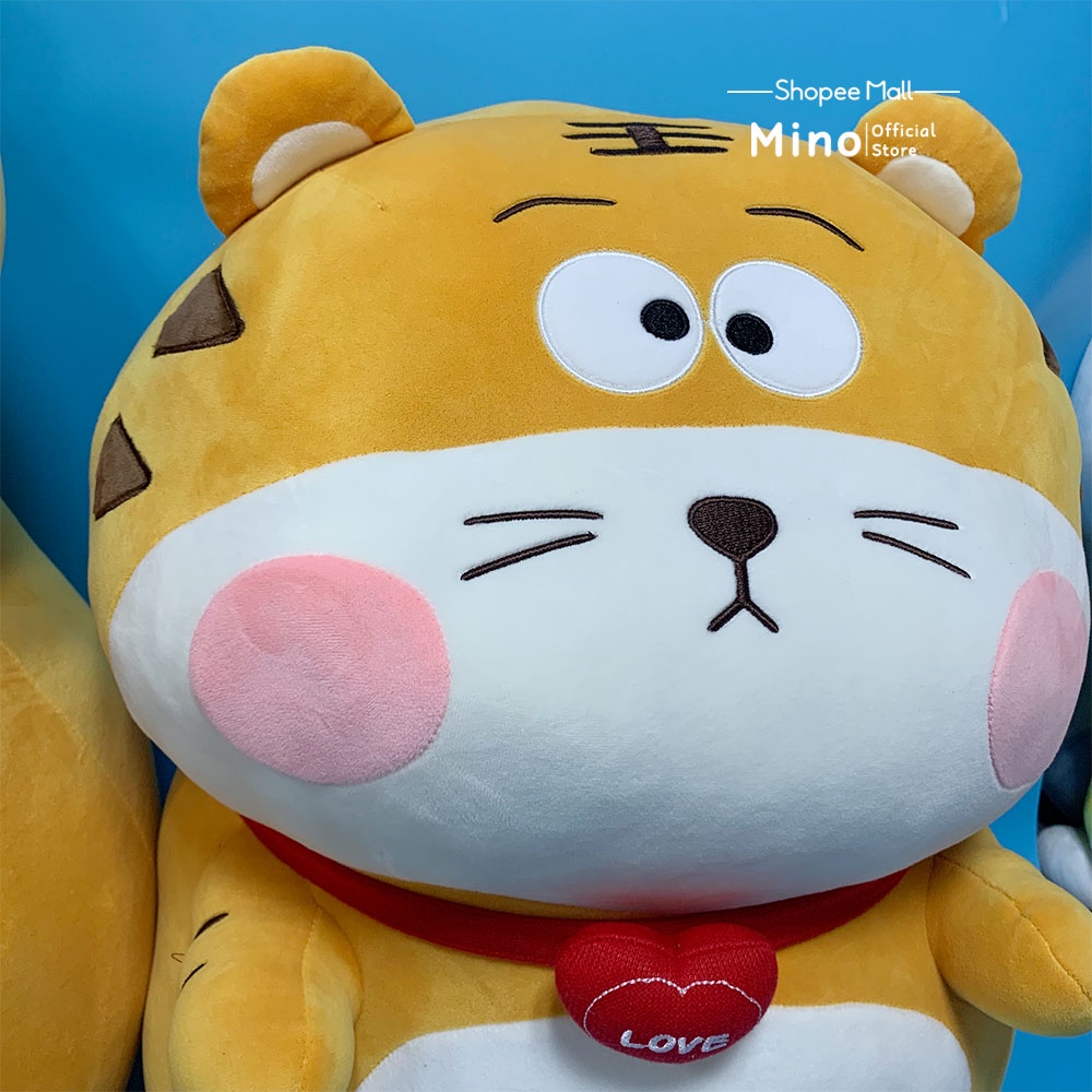 Gấu Bông Hổ Mặt Ngáo Thú Nhồi Bông Cao Cấp MINO STORE TH105