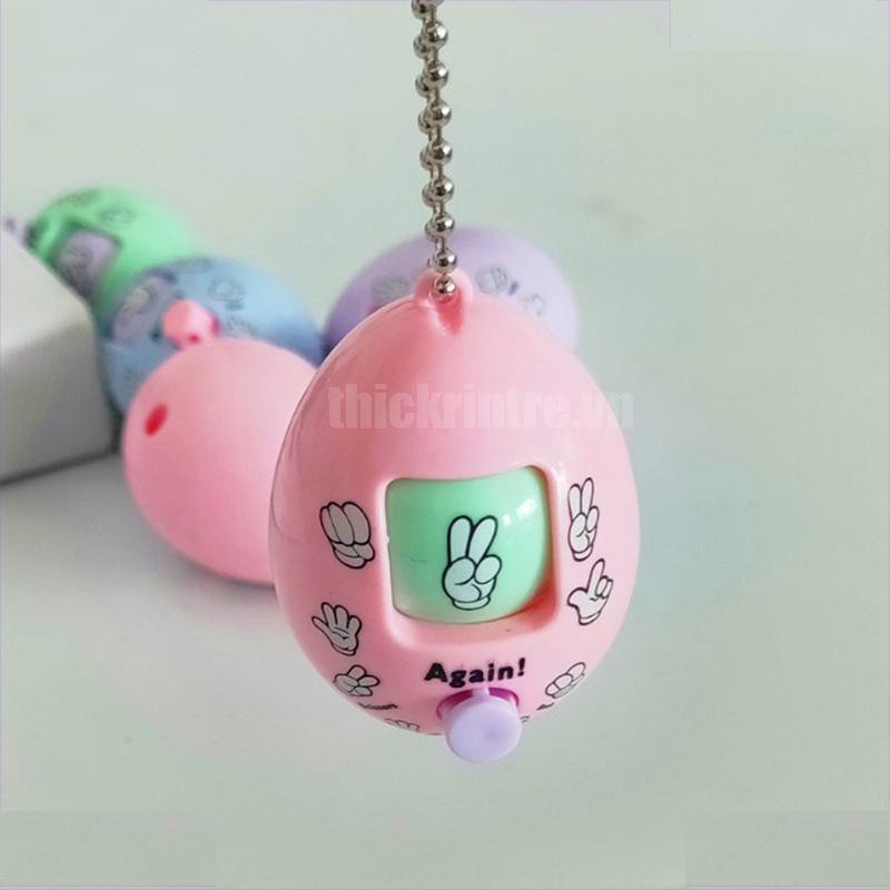 💥HÀNG CÓ SẴN💥 Móc Khóa Quả Trứng Hình Kéo Búa Bao Chơi Game Oẳn Tù Xì Rock Paper Scissorssing 💥CHỌN MẪU💥 001614
