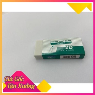 {eras hcm] tẩy trắng bé e323, gôm tẩy bút chì trắng không bụi