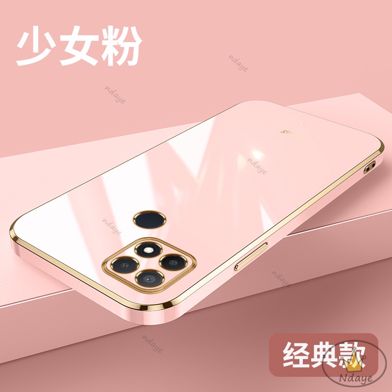 Ốp lưng OPPO A15 A15S A16 A54 A74 5G A83 A95 A74 A16K Điện Thoại Màu Trơn Bảo Vệ Camera Dành Cho Ốp OPPO A15 A15S NDYZB