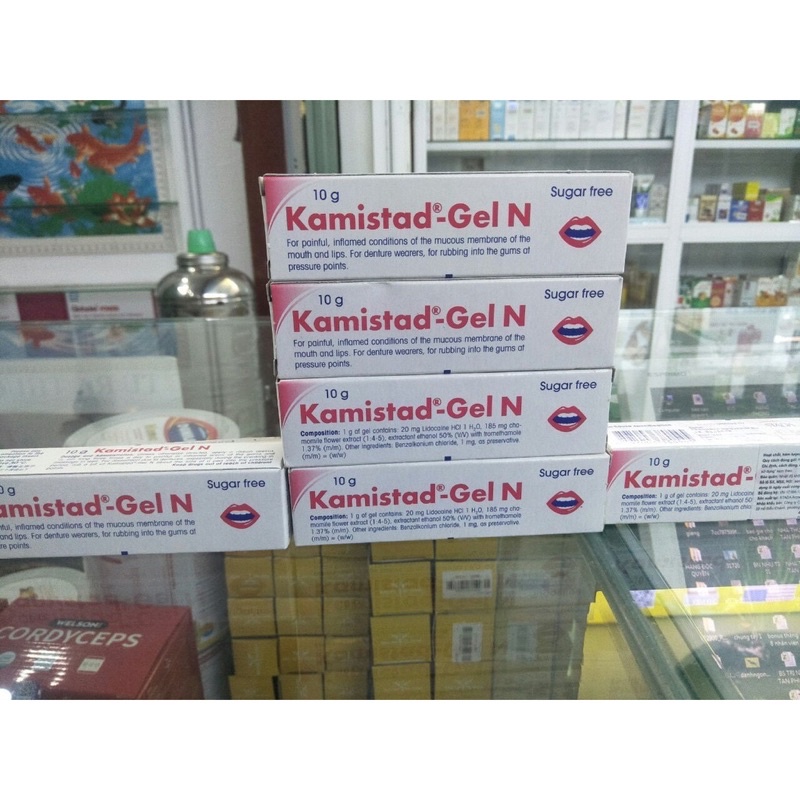 KEM ĐÁNH BAY NHIỆT MIỆNG KAMISTAD GEL 10G