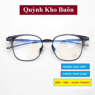 Thanh Lý lỗi xước nhẹ Kính mát nam nữ Chrome heart thời trang , gọng kính kim loại bền đẹp 205