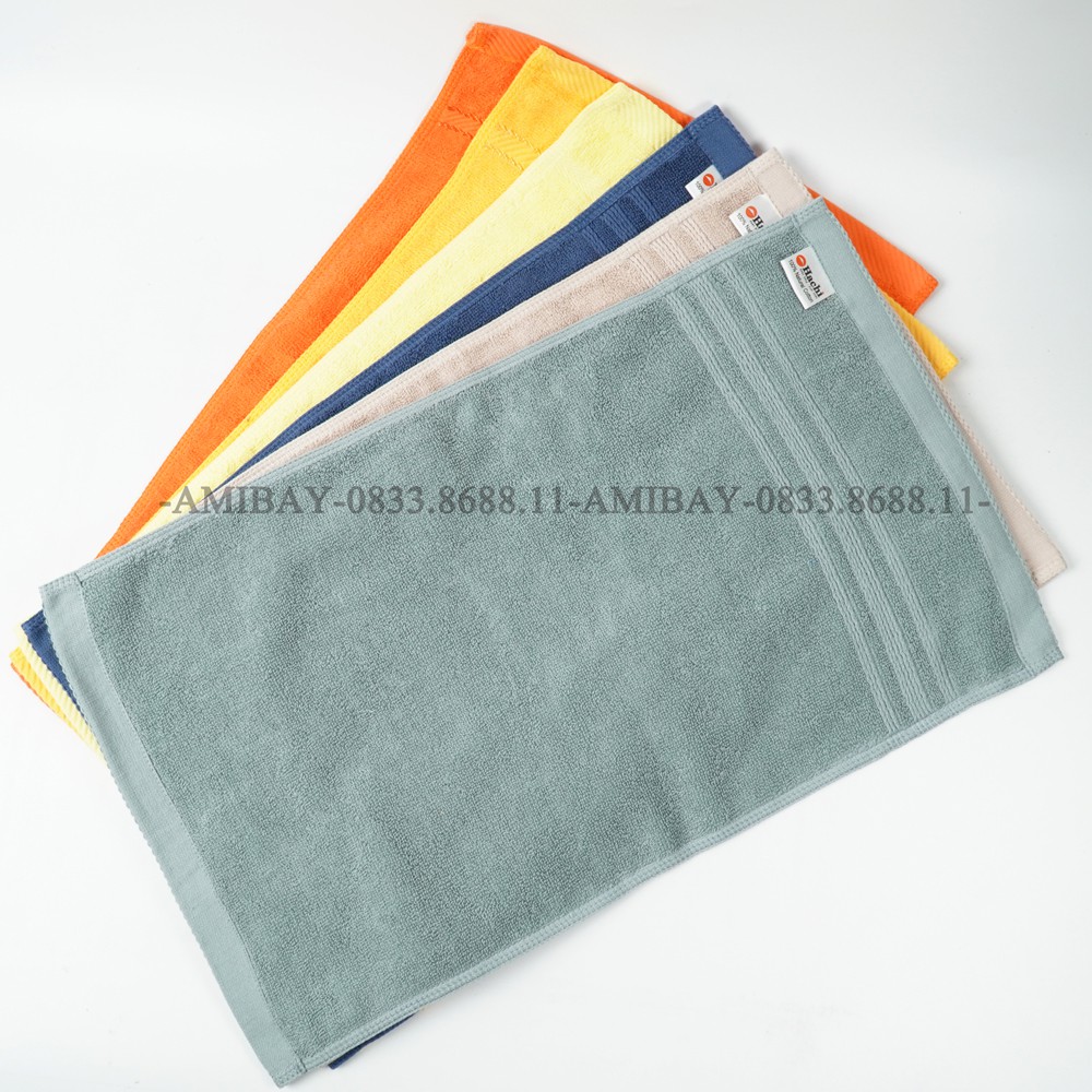 KHĂN MẶT 100% COTTON CAO CẤP DÀY DẶN, MỀM MẠI THẤM HÚT TỐT KÍCH THƯỚC 30x50 AMIBAY