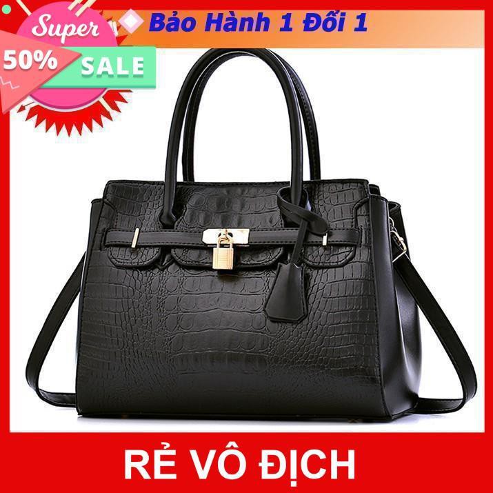 ⚡FLASH SALE⚡Túi Xách Cao Cấp Da Mềm Bản To Size 32, Túi Xách Nữ H.M Da Rắn Thời Trang Công Sở Hàng Hiệu