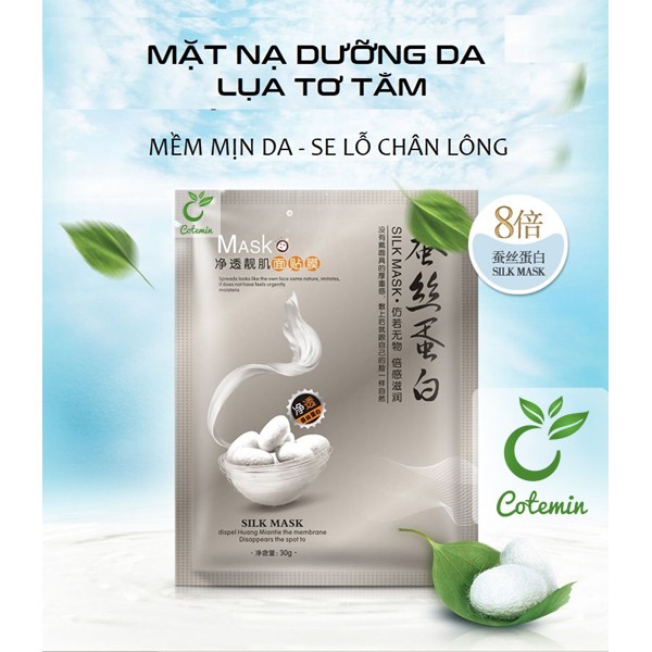 Mặt nạ giấy dưỡng da trị mụn ONE SPRING Silk Mask cấp ẩm thải độc tơ tằm | BigBuy360 - bigbuy360.vn