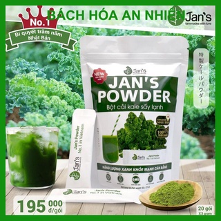 Bột cải kale cải xoăn nguyên chất sấy lạnh Jan's 50gr
