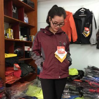 Áo gió cao cấp 2 lớp The North Face