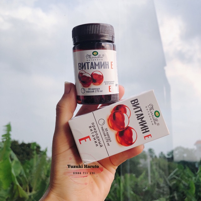 Vitamin E đỏ Nga 270mg