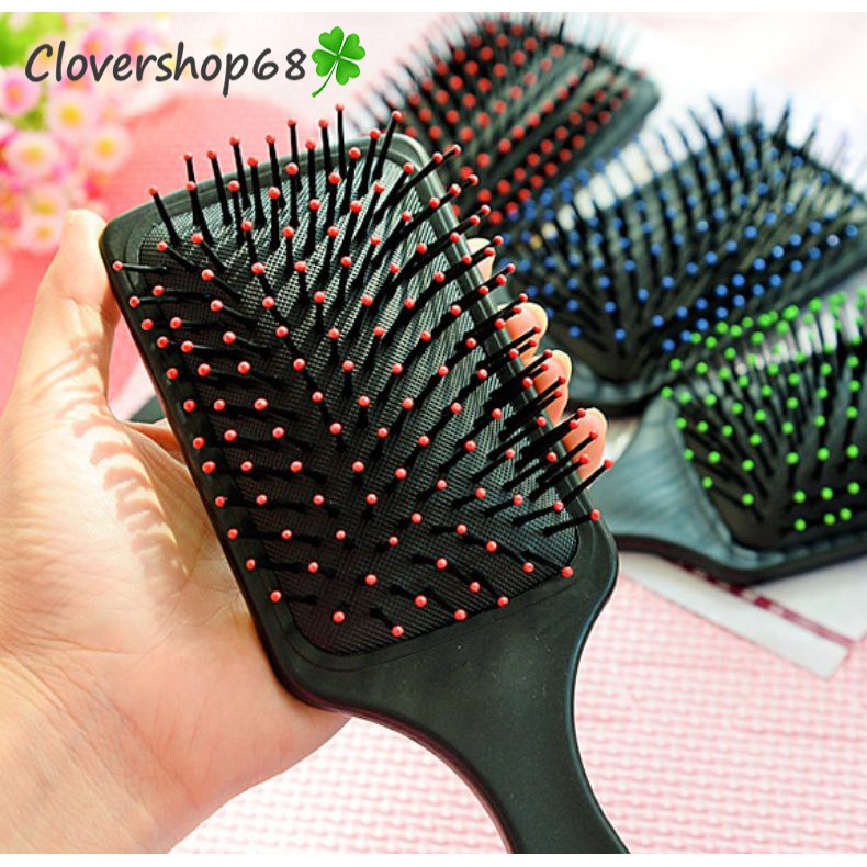 Lược massage da đầu, lược chải gỡ rối matxa tiện dụng 🍀Clovershop68 🍀