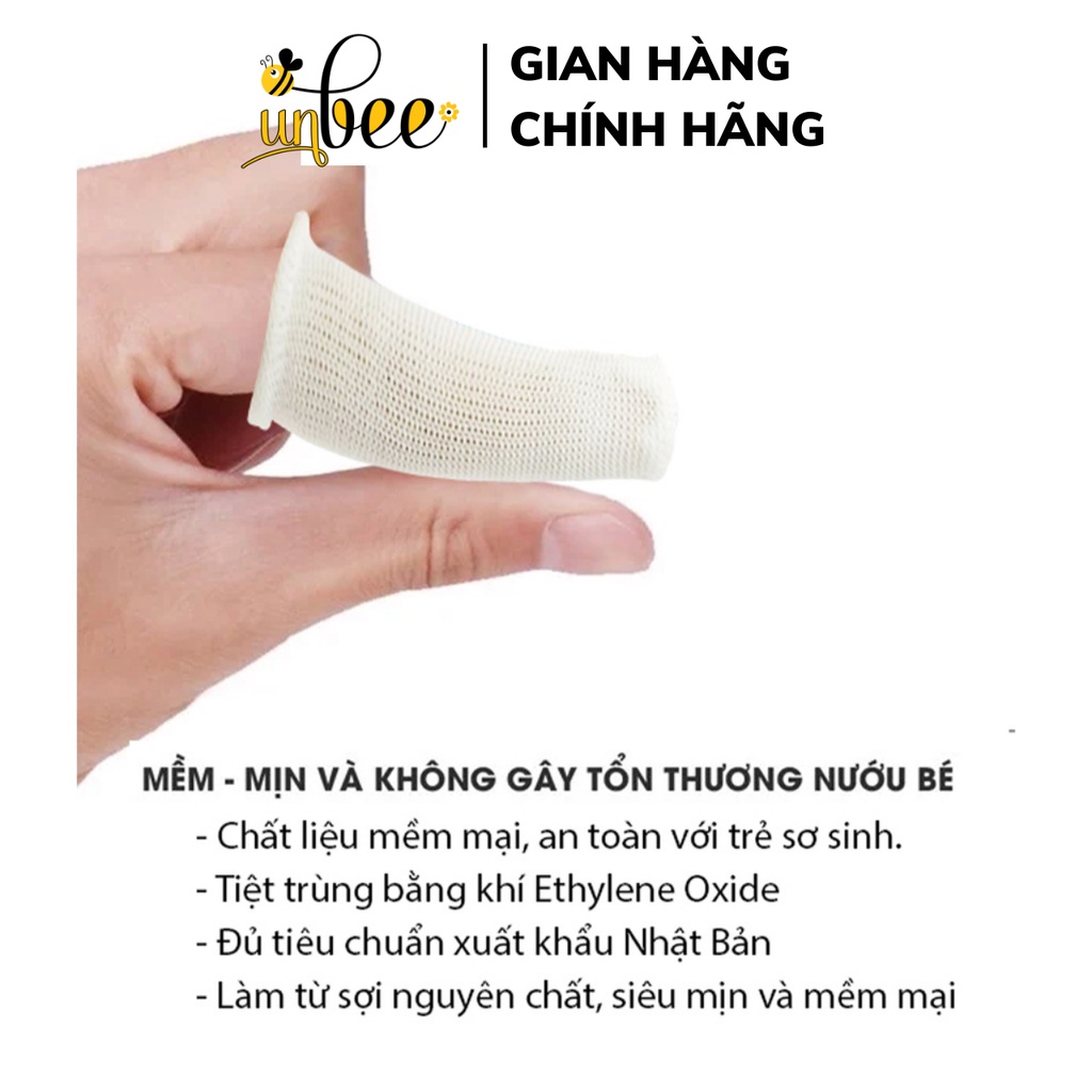 Gạc rơ lưỡi Tanaphar vệ sinh răng miệng Made in Việt Nam/ Tiêu chuẩn xuất Nhật (50 gói) - Unbee - DD068