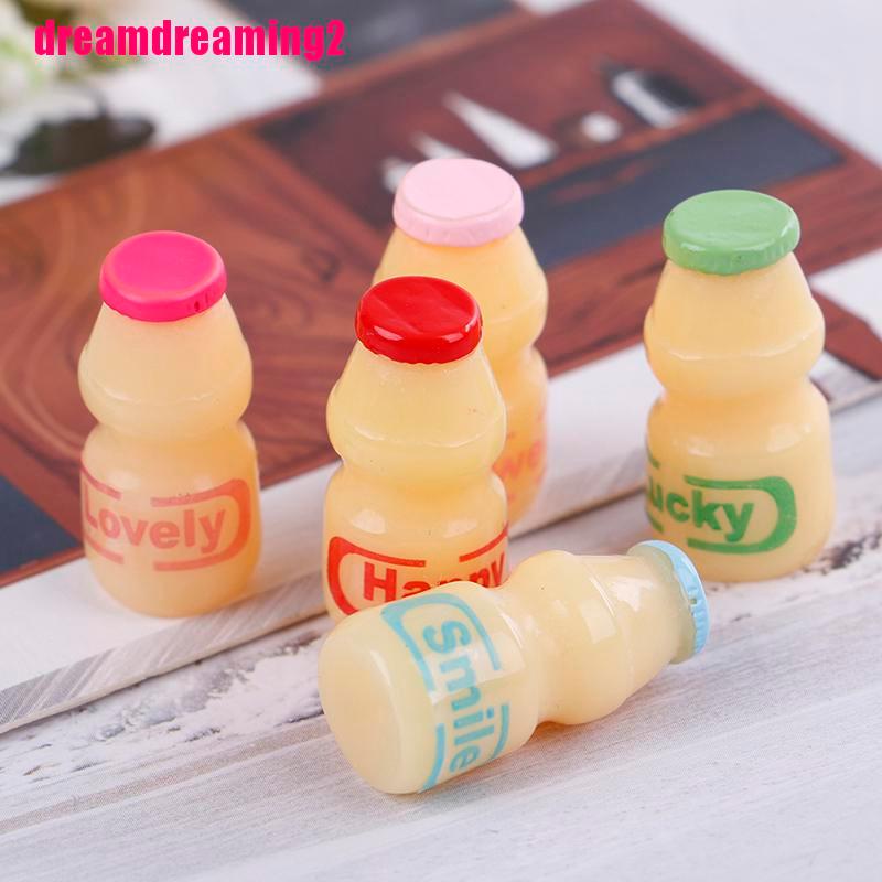 Bộ 5 Bình Sữa mini Đồ Chơi Cho Búp Bê