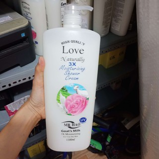 Sữa Tắm Dê Cao Cấp Bông Hồng 1.2 lít
