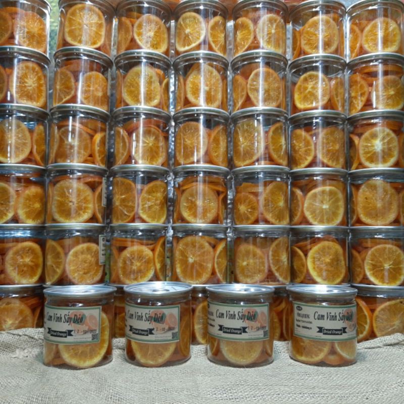CAM VINH SẤY LẠNH DẺO KHÔNG ĐƯỜNG 500gr