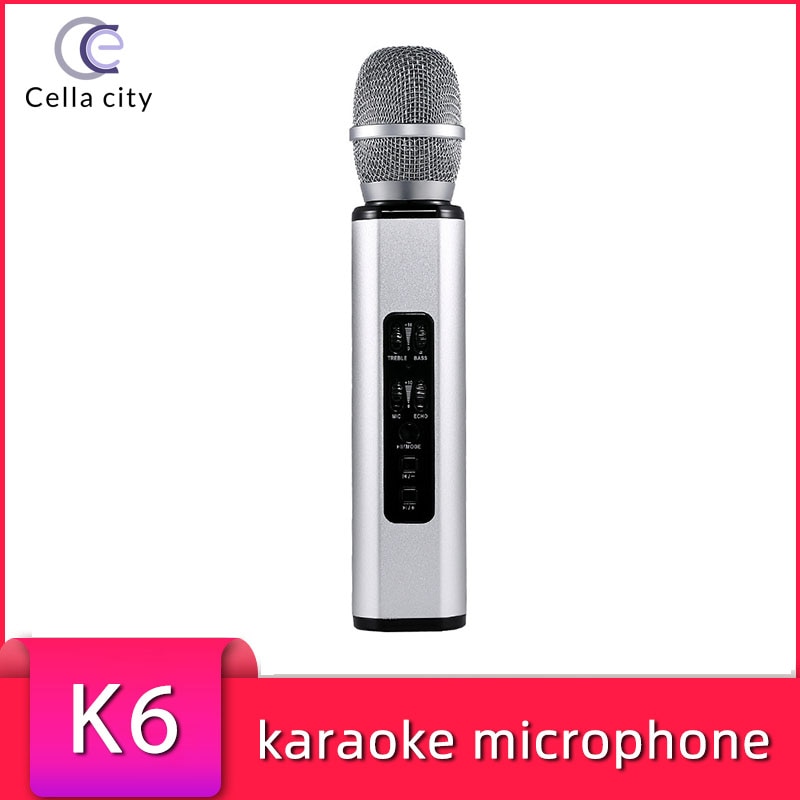 Cella City Bộ Micro Không Dây Kết Nối Bluetooth K6