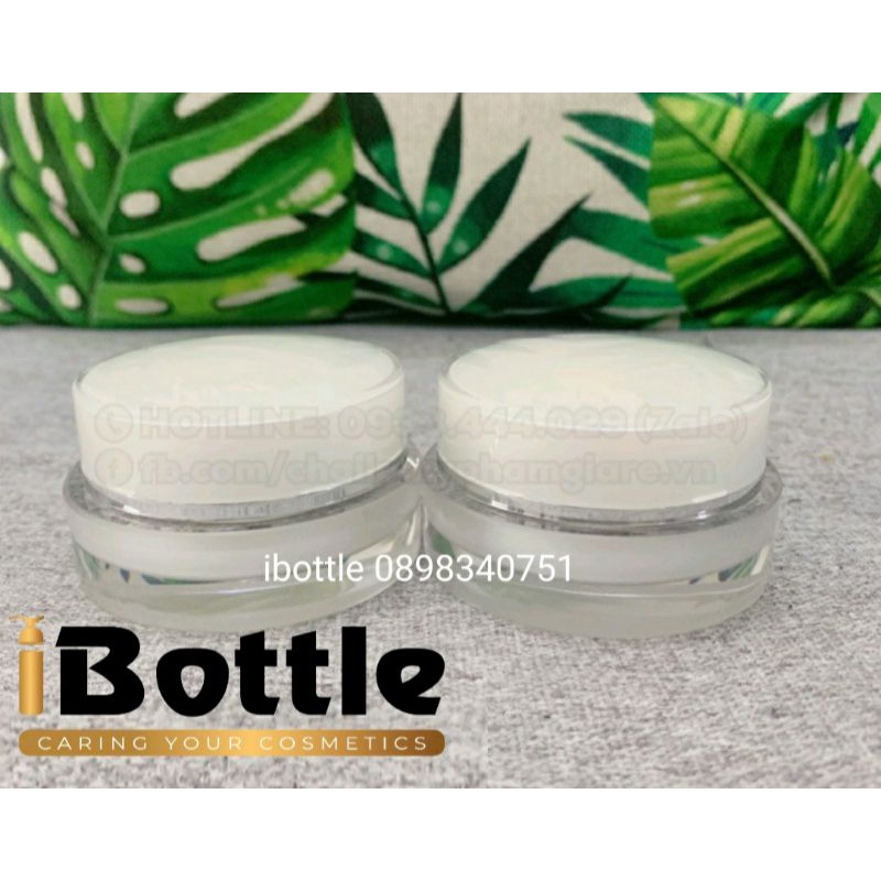 Chai lọ sang chiết mỹ phẩm -Hủ oval 20g
