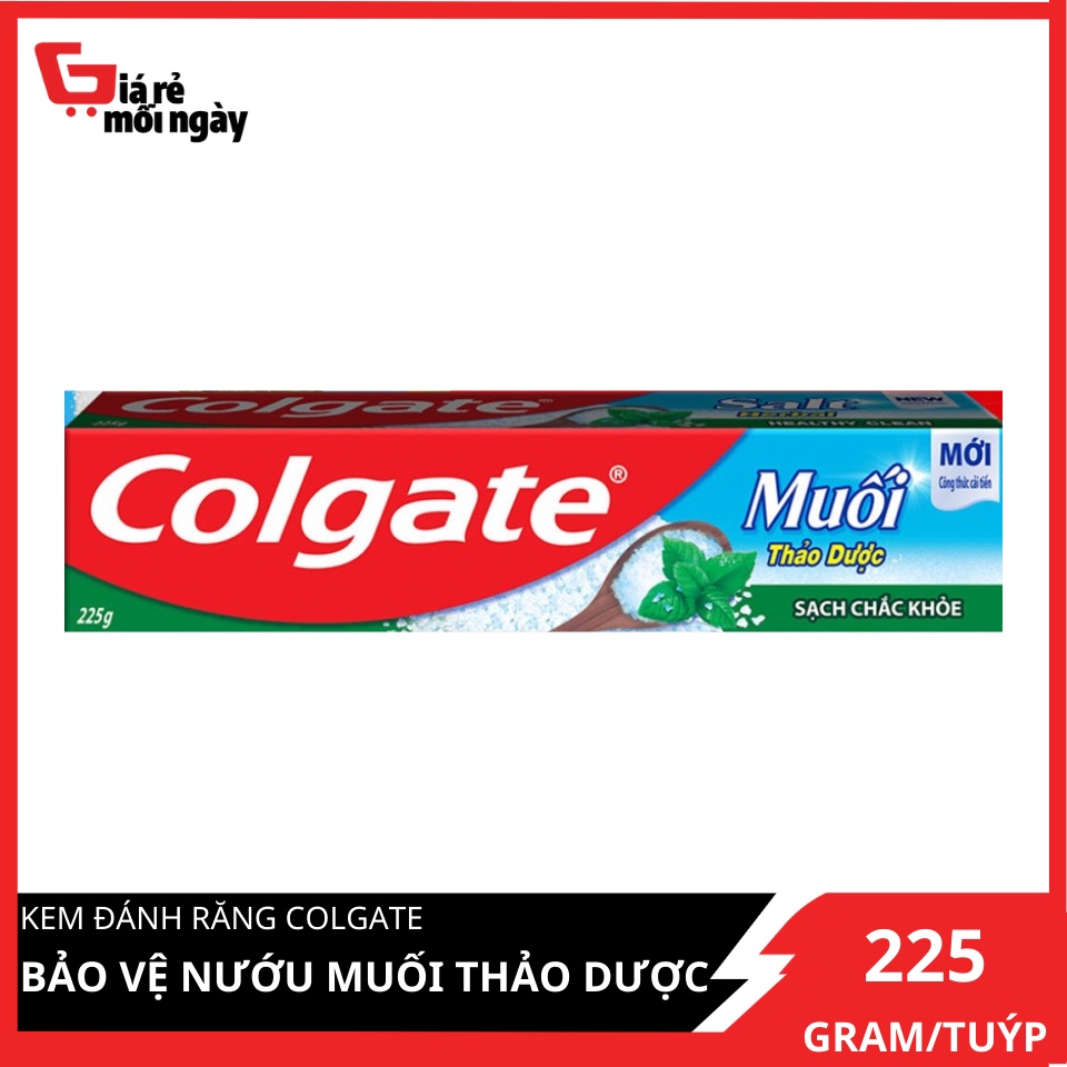 Kem đánh răng Colgate bảo vệ nướu Muối Thảo Dược Herbal Salt 225g