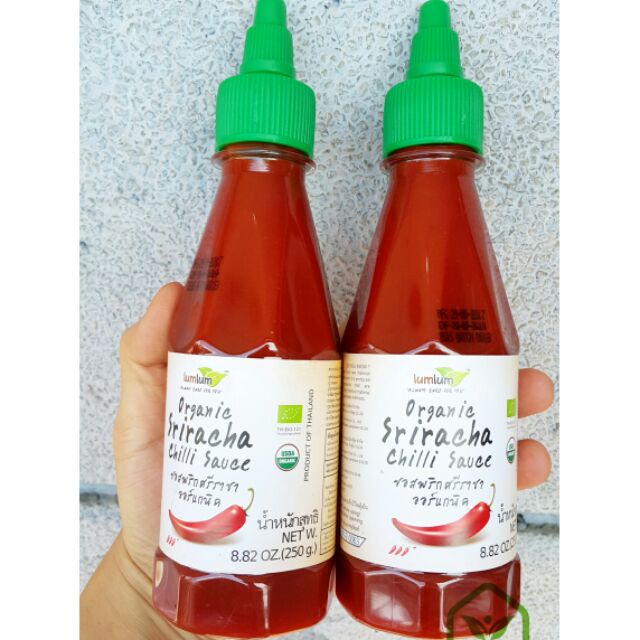 Tương ớt Sriracha hữu cơ Lumlum 250gr