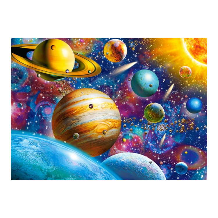 Xếp hình puzzle Solar System Odyssey 100 mảnh CASTORLAND B0111077