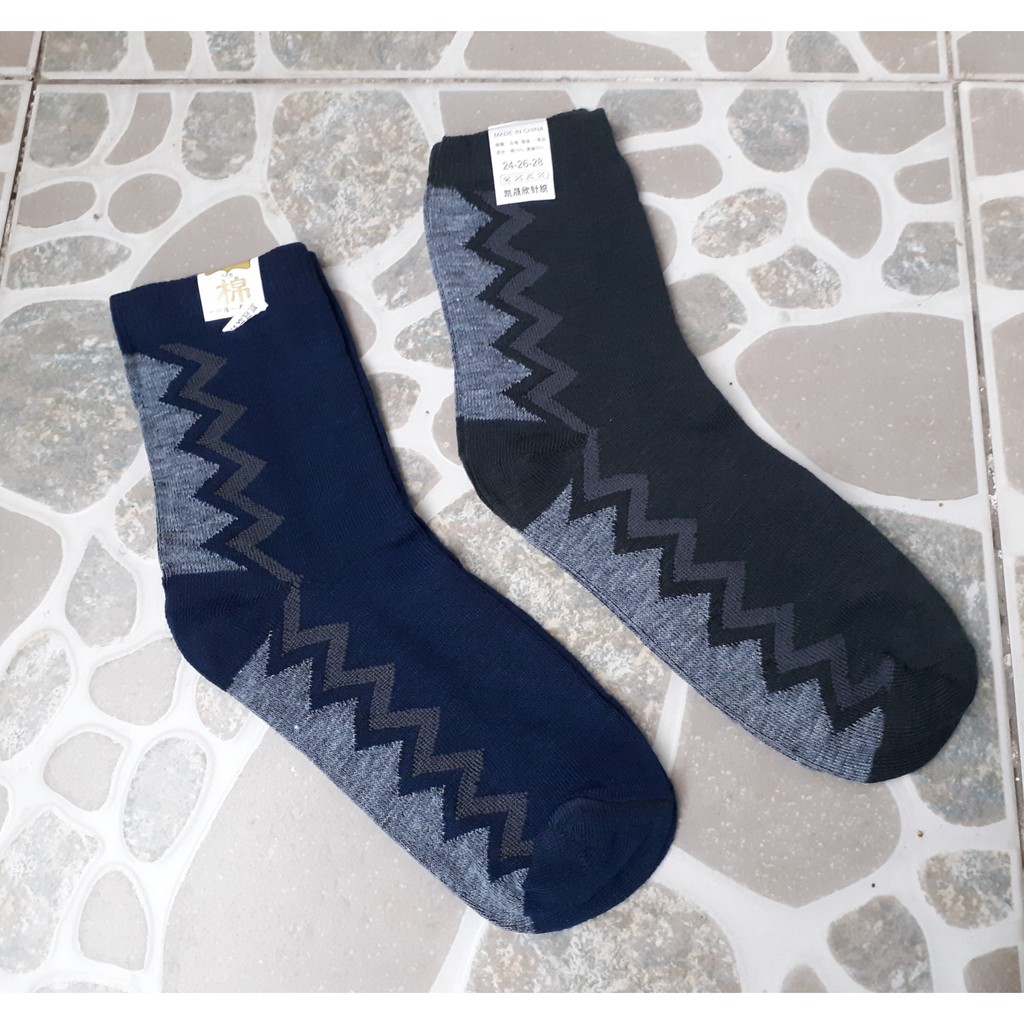 Combo 10 Đôi Tất Nam Sọc Hàn Quốc - Vớ Nam Thanh Lịch (Có Ảnh - Video Thật)