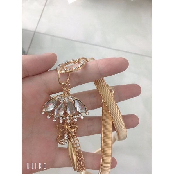 Đai váy hình chiếc ô bản 1.5cm co dãn