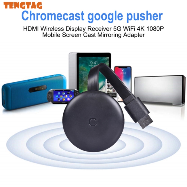 Đầu thu sóng WiFi HDMI không dây cho Chromecast Google Miracast Airplay