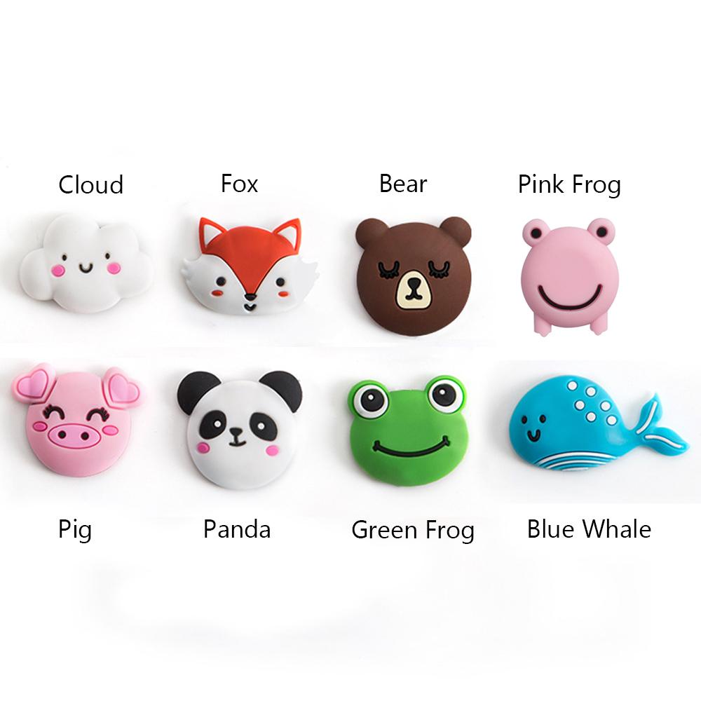 ♫DAPHNE♫ Mute Wall Protector Cartoon Guard Door Stopper Silicone Crash Pad Collision Avoidance Thicken Self Adhesive Door Handle Bumper