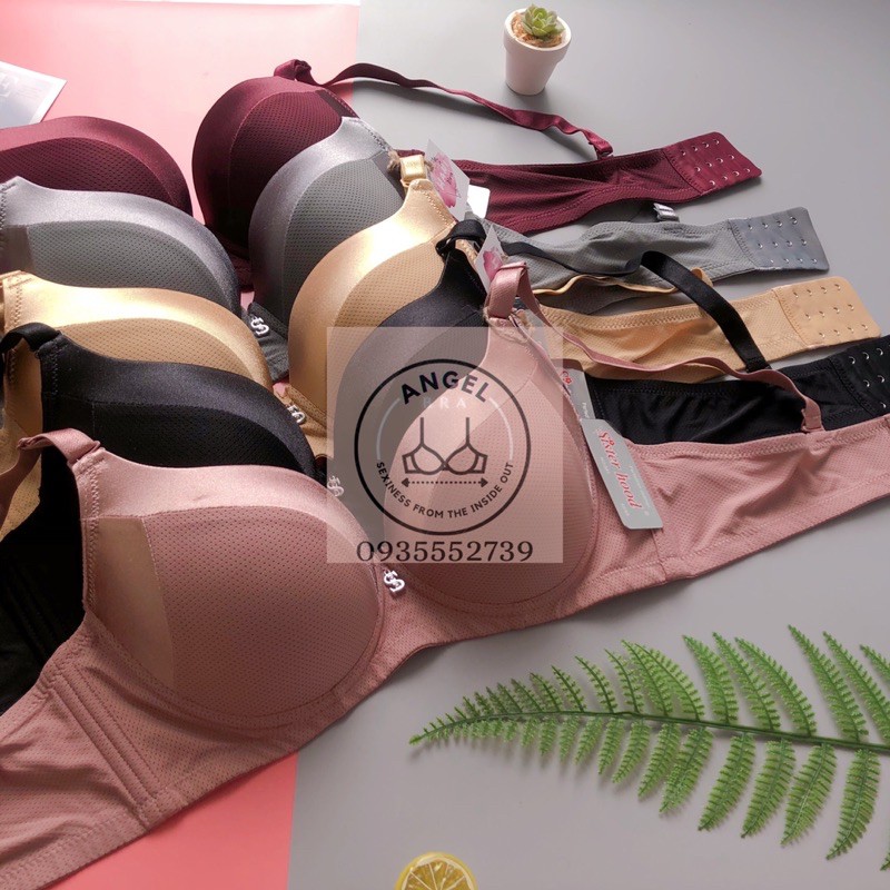 Áo lót quả lớn không mút, áo ngực big size có gọng Thái Lan Sisterhood 991 - angel.bra